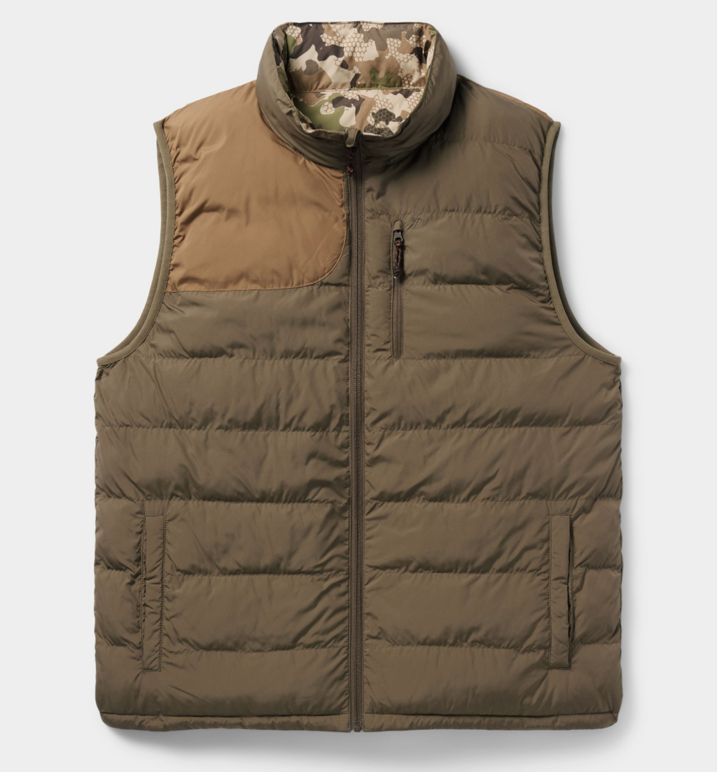 Duck Camp Men's Reversible Puffer Vest