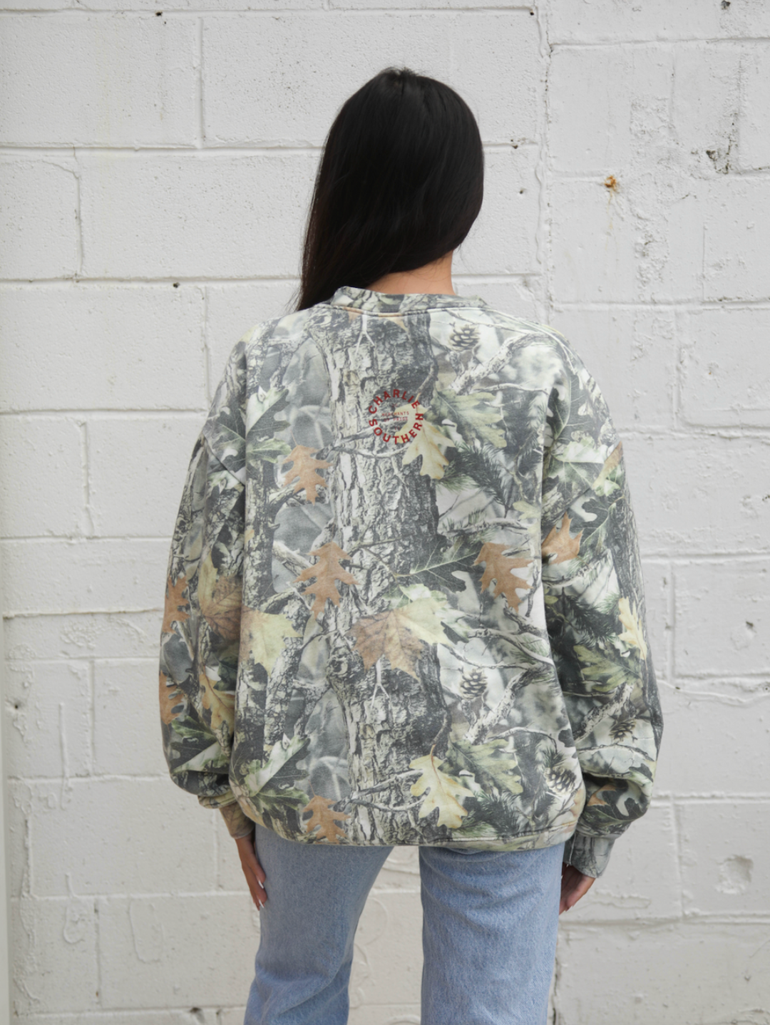 Charlie Southern Arkansa Arch Camo Sweatshirt