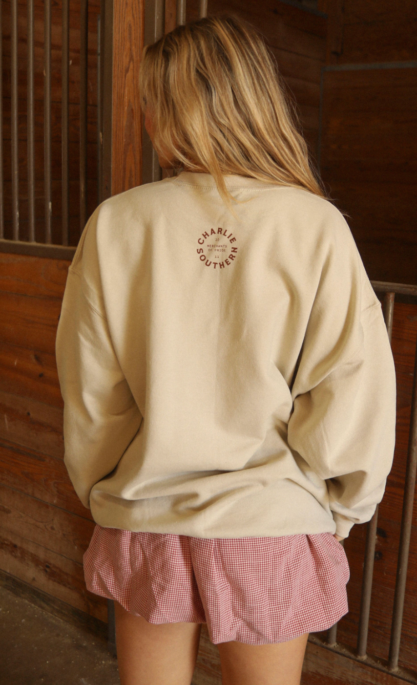 Charlie Southern Howdy Texas Teddy Sweatshirt