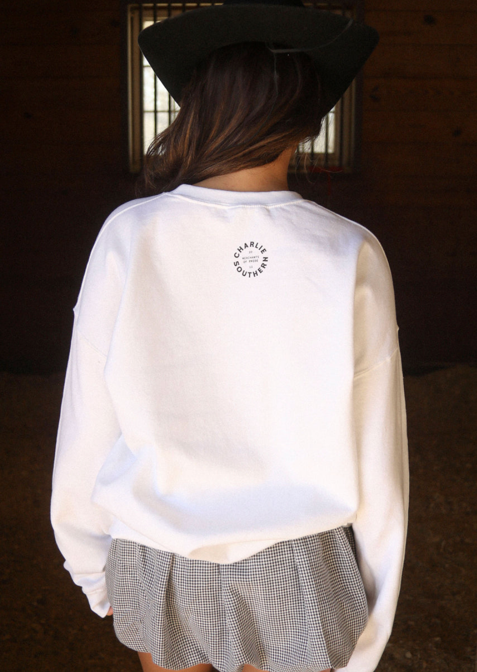 Charlie Southern What A Cowgirl Wants Sweatshirt