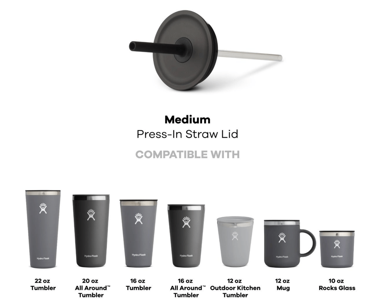 Hydro Flask Medium Press-In Lid