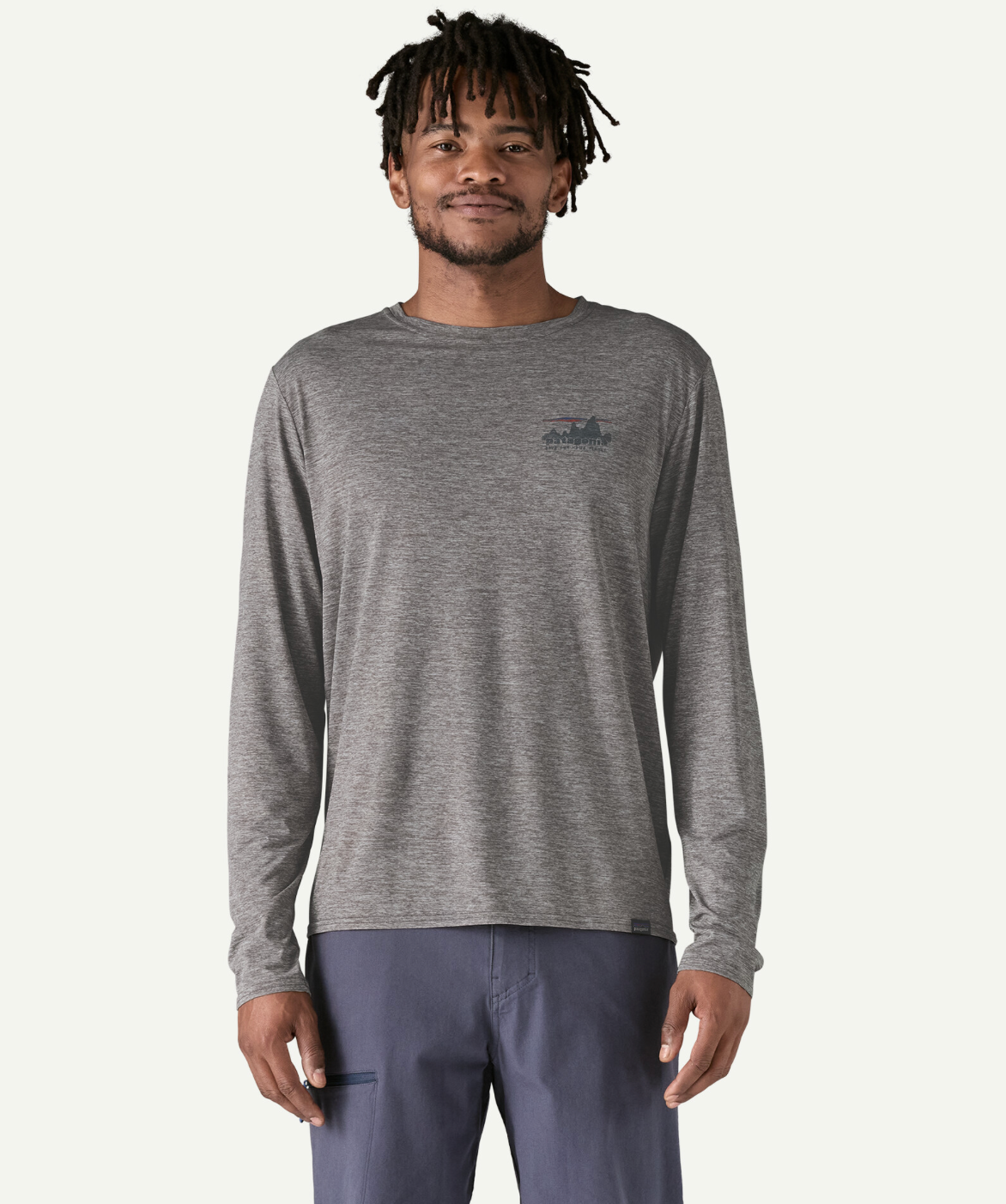 Patagonia Men's Long Sleeve Cap Cool Daily Graphic Tee
