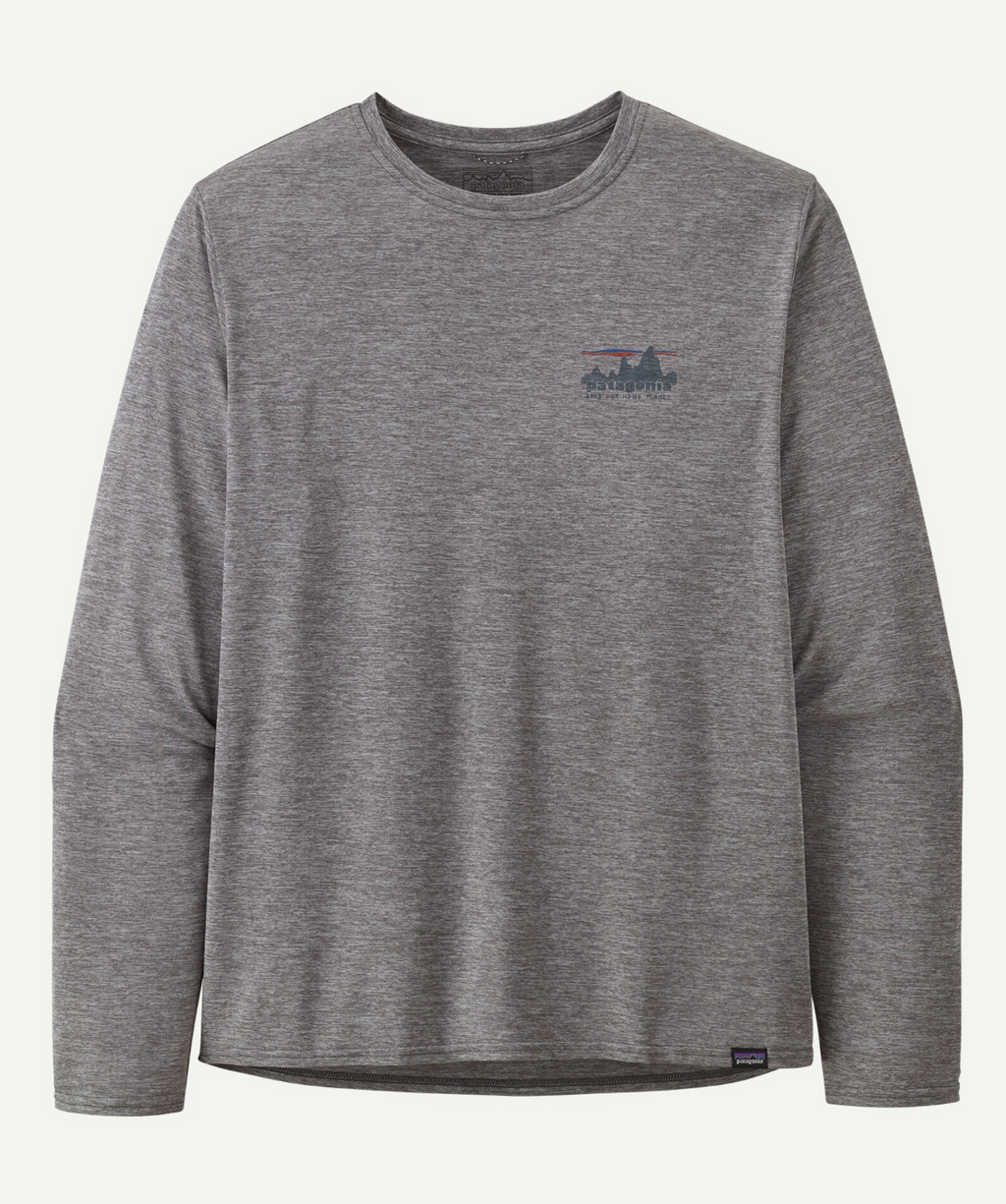 Patagonia Men's Long Sleeve Cap Cool Daily Graphic Tee