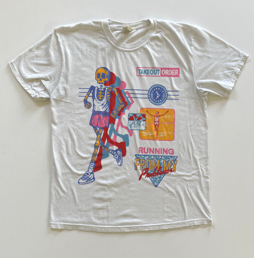 Takeout Order Running From My Problems Tee