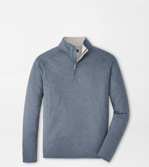 Peter Millar Men's Stealth Performance Quarter Zip