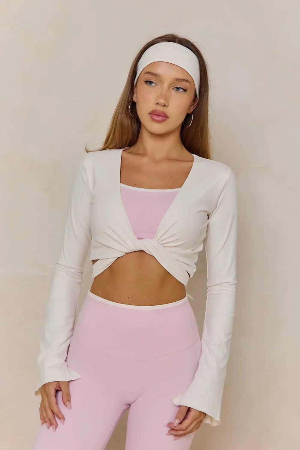 Astoria Women's Live Luxed Wrapped Crop Top
