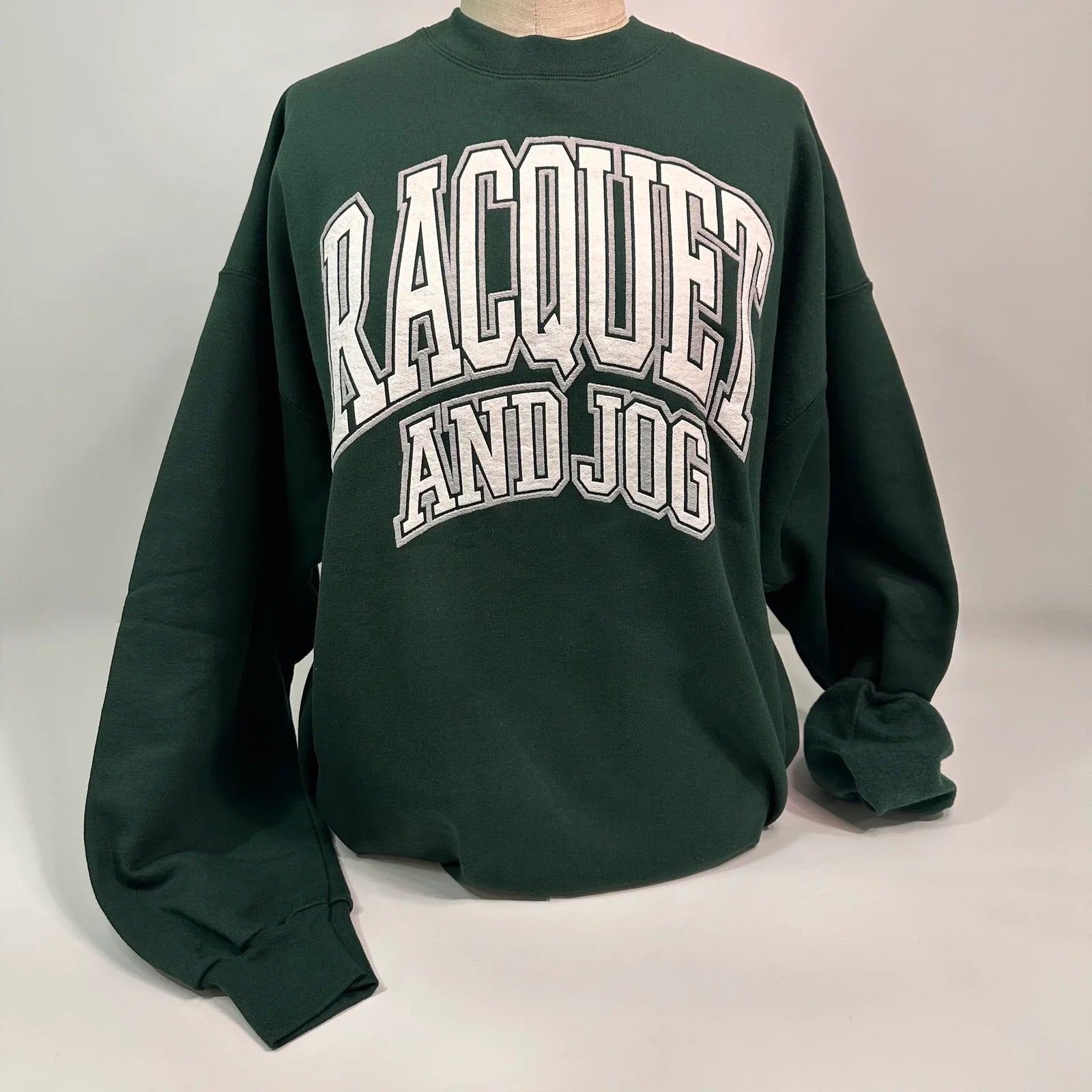 Racquet & Jog Varsity Arch Crewneck