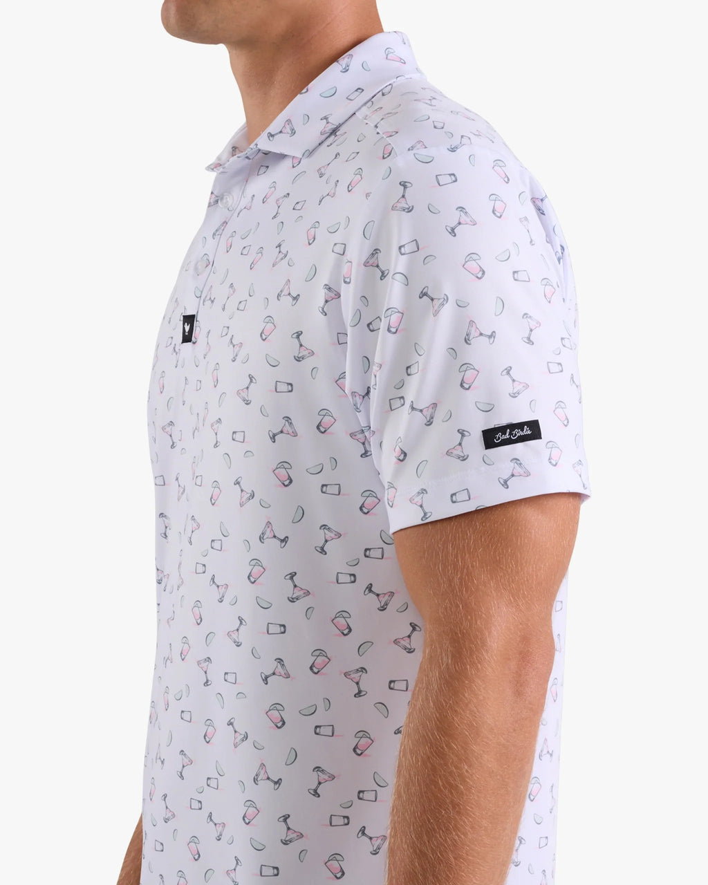 Bad Birdie Men's Core Polo Print