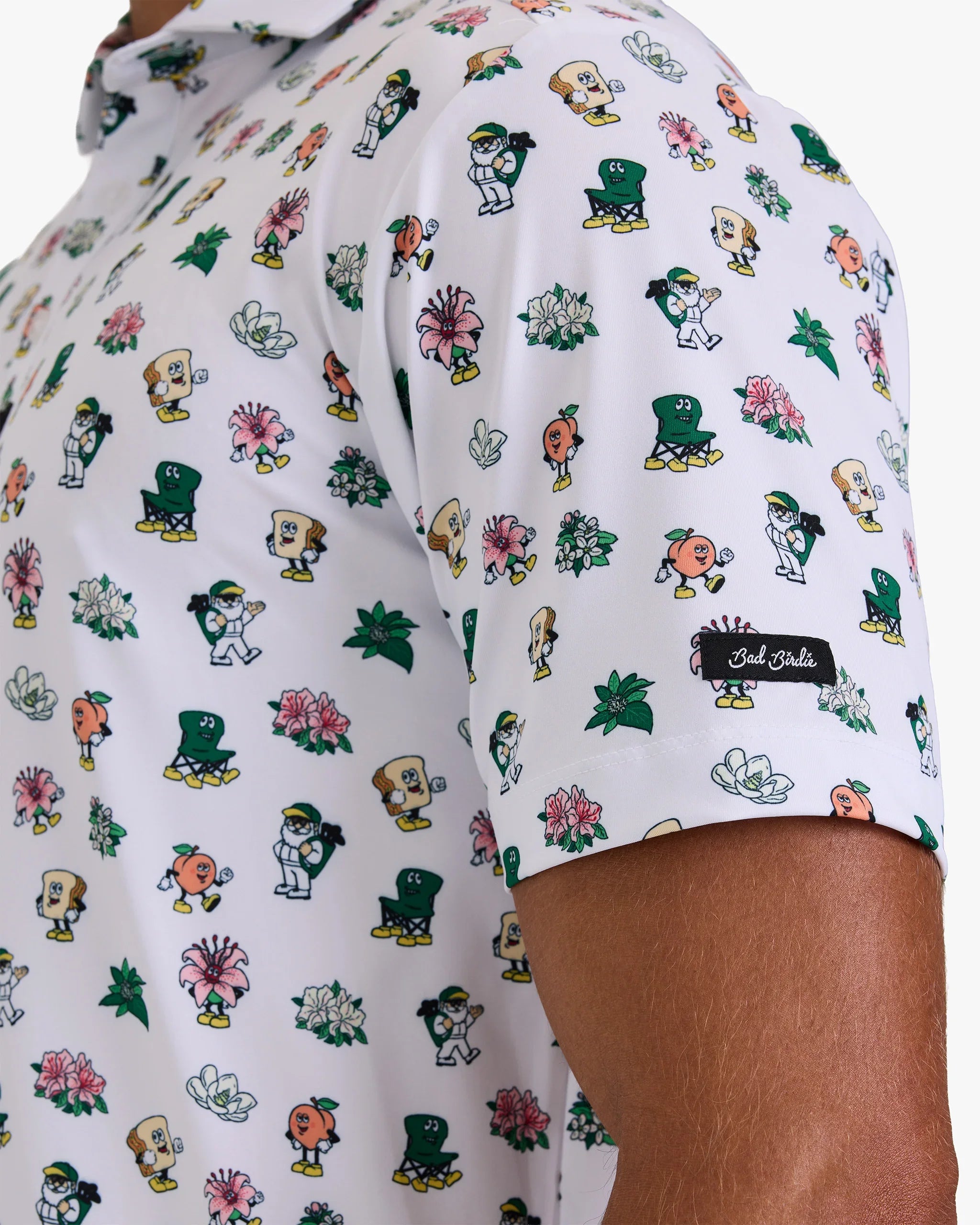 Bad Birdie Men's Core Polo Print