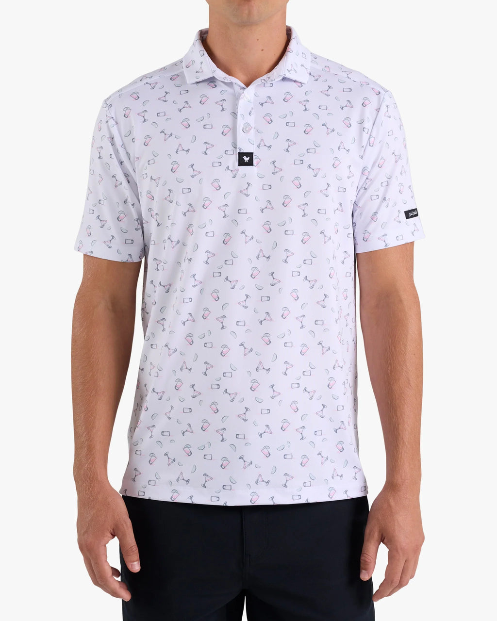 Bad Birdie Men's Core Polo Print