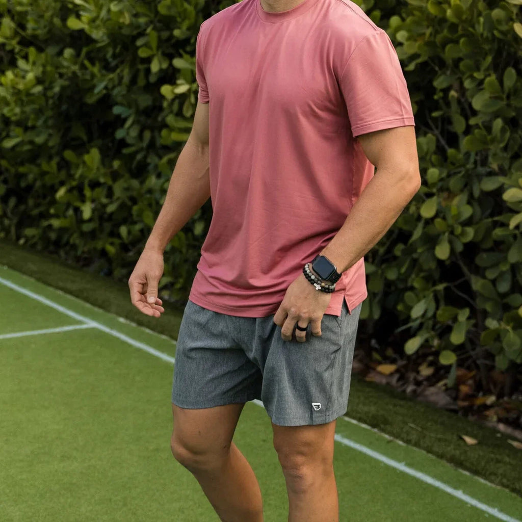 Burlebo Men's Athletic Shorts 7"