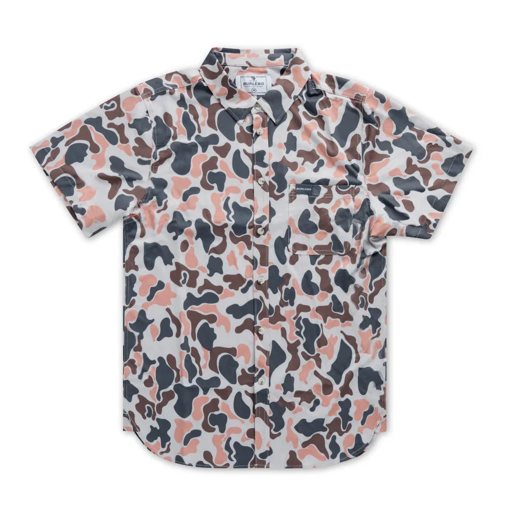 Burlebo Men's Performance Button Up