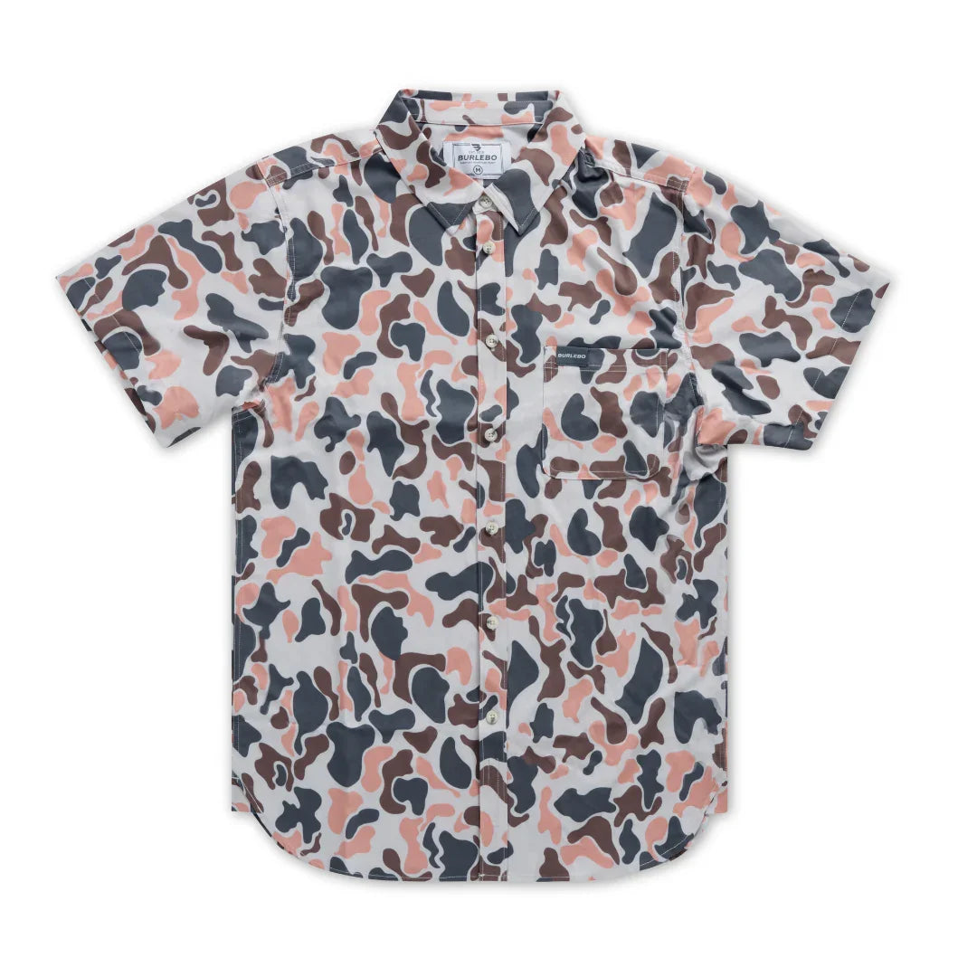 Burlebo Men's Performance Button Up