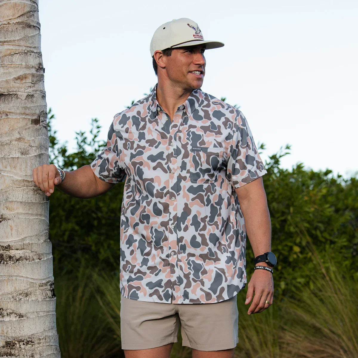 Burlebo Men's Performance Button Up