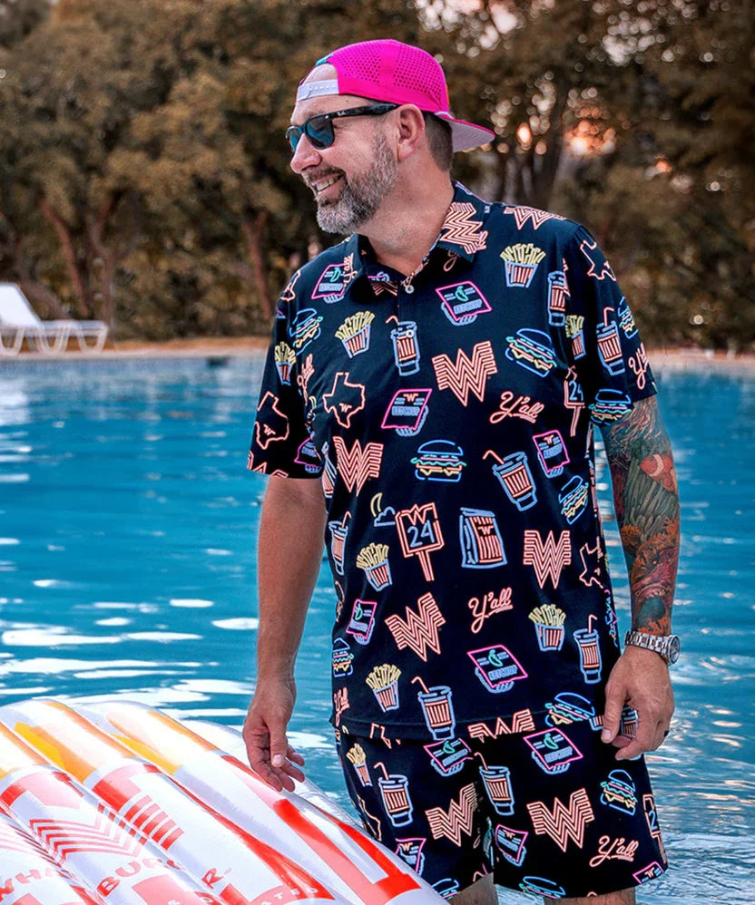 Chubbies Performance Polo Whataburger