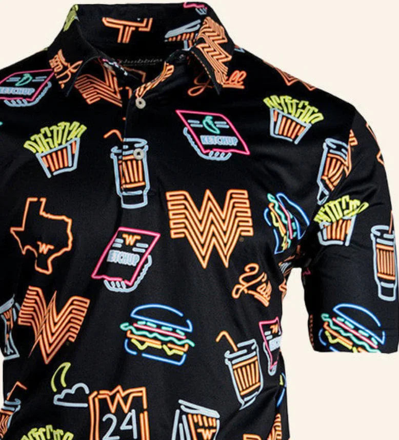 Chubbies Performance Polo Whataburger