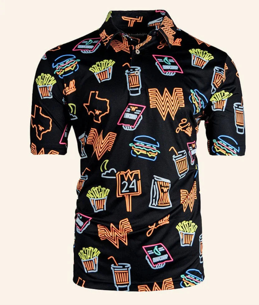 Chubbies Performance Polo Whataburger