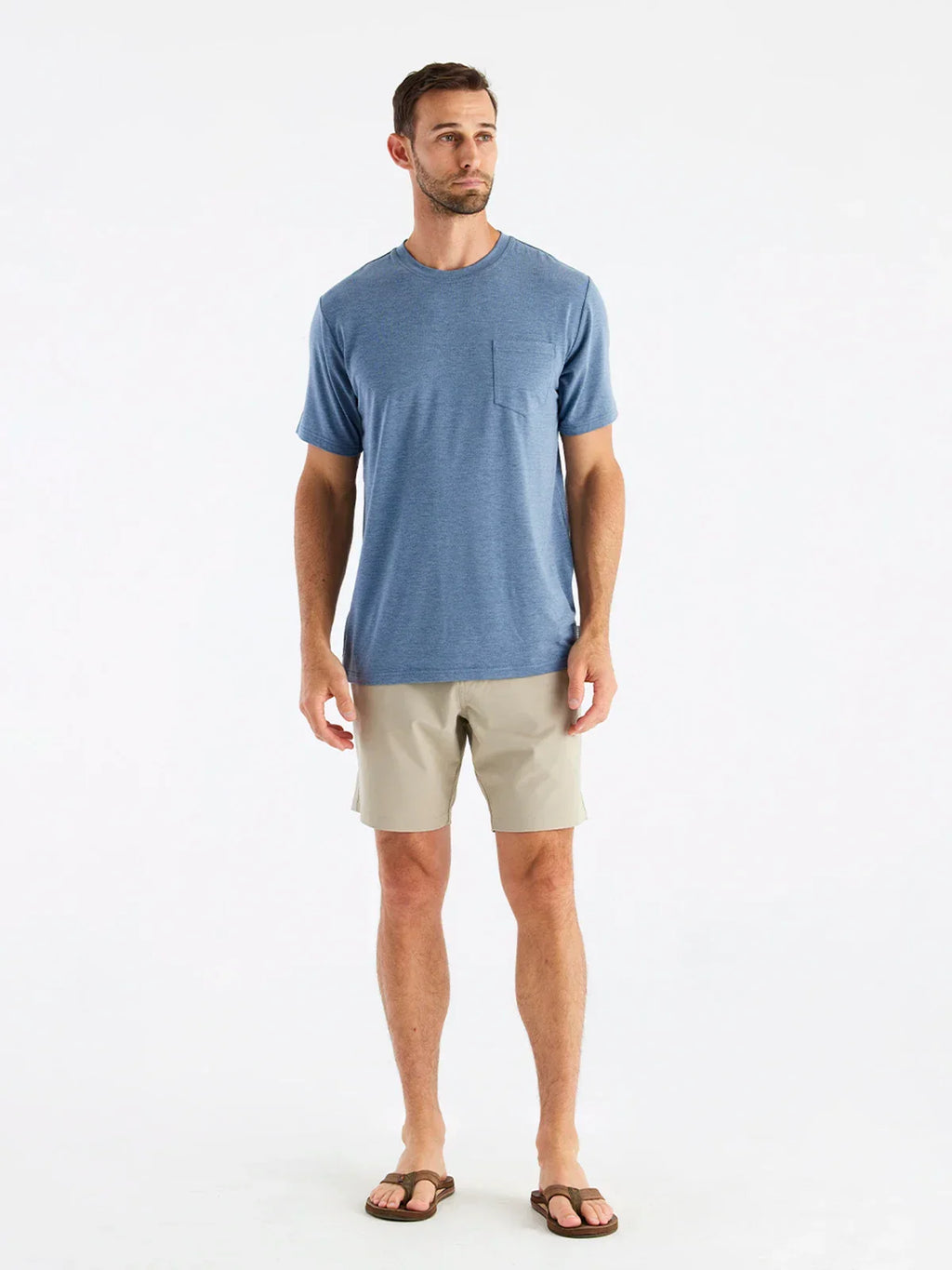 Free Fly Men's Bamboo Flex Pocket Tee