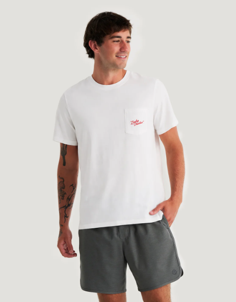 Free Fly Men's Lucky Shucker Pocket Tee