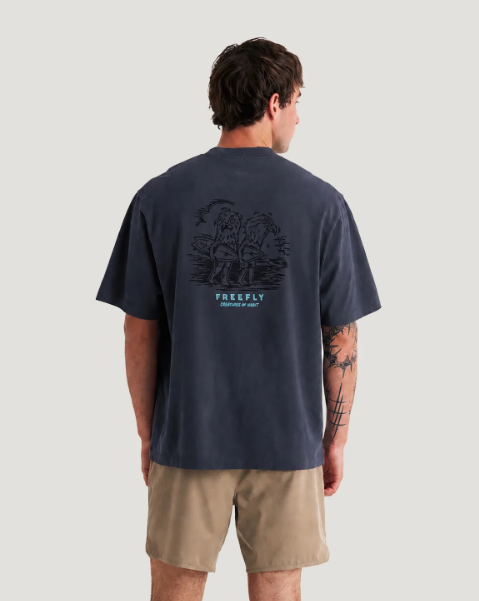 Free Fly Men's Strange Birds Relaxed Tee
