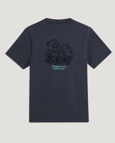 Free Fly Men's Strange Birds Relaxed Tee