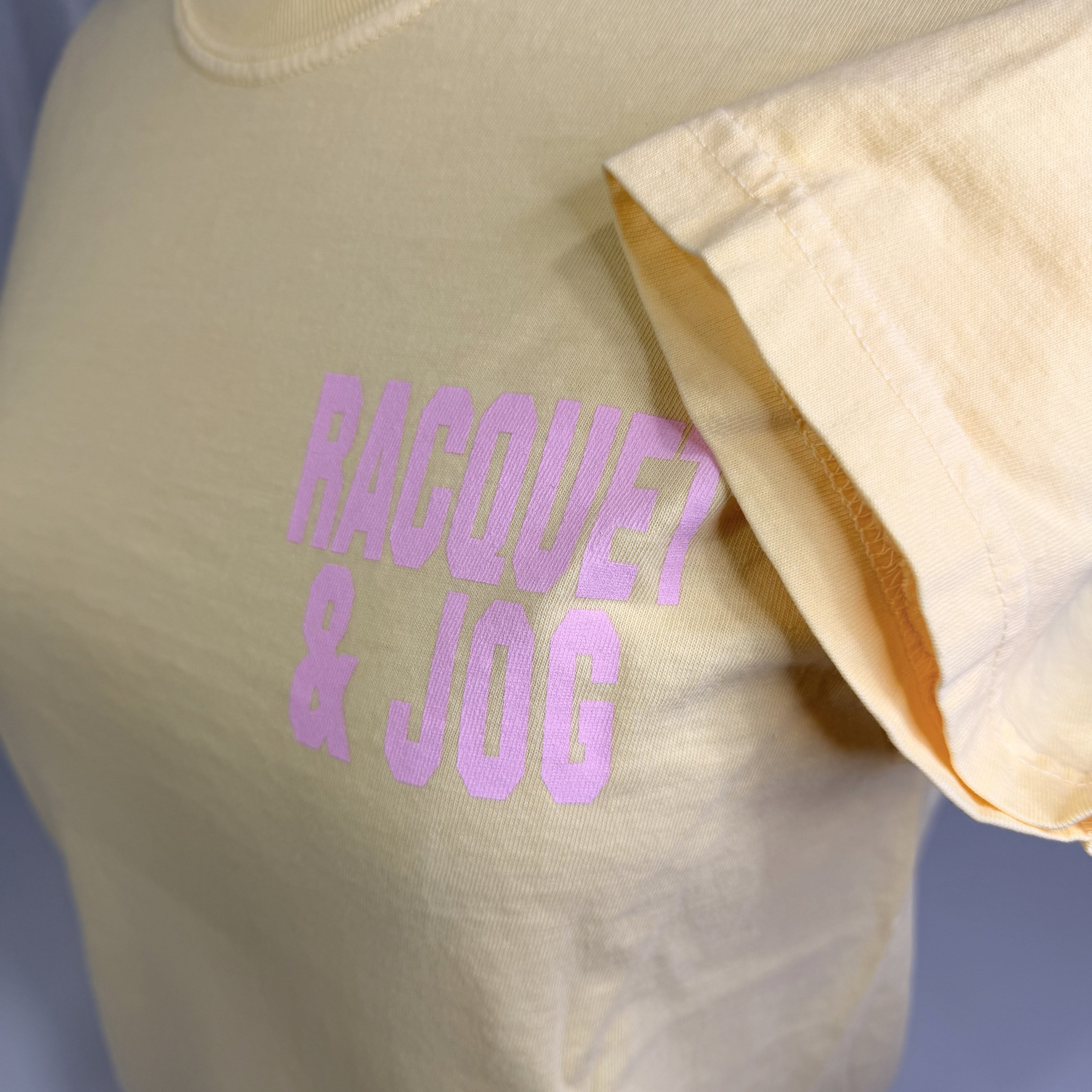 Racquet & Jog Old School Polka Print Tee