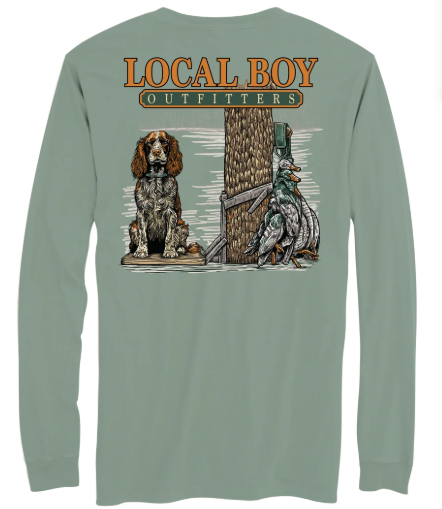 Local Boy Outfitters Men's Spaniel Stand Tee