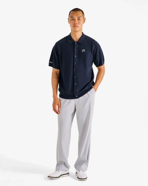 Malbon Men's Crosscut Polo