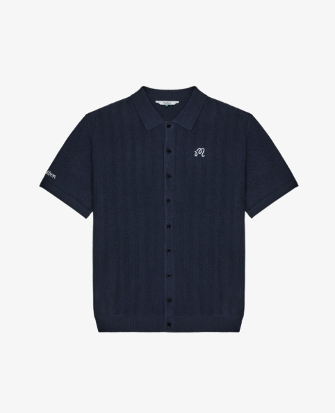 Malbon Men's Crosscut Polo
