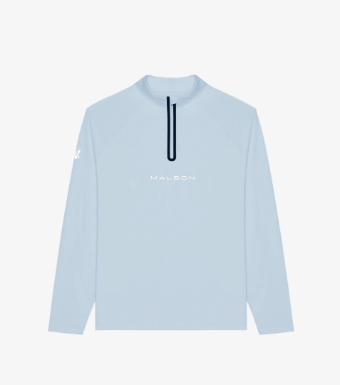 Malbon Men's Performance Raglan Quarter Zip