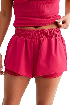 Mono B Women's Breeze Flutter Lined Active Short