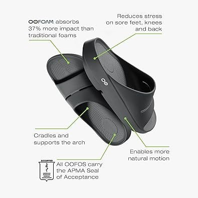 OOFOS Women's OOMEGA OOAHH SLIDE