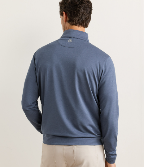 Peter Millar Men's Perth Mélange Performance Quarter-Zip