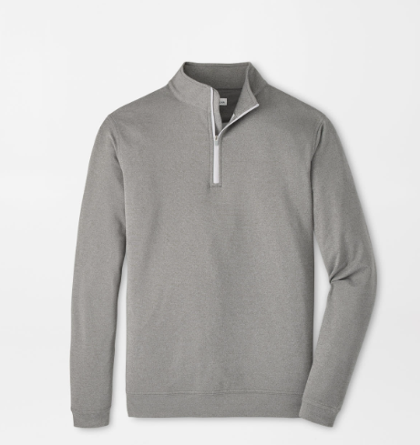 Peter Millar Men's Perth Mélange Performance Quarter-Zip