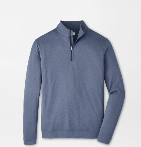 Peter Millar Men's Perth Mélange Performance Quarter-Zip