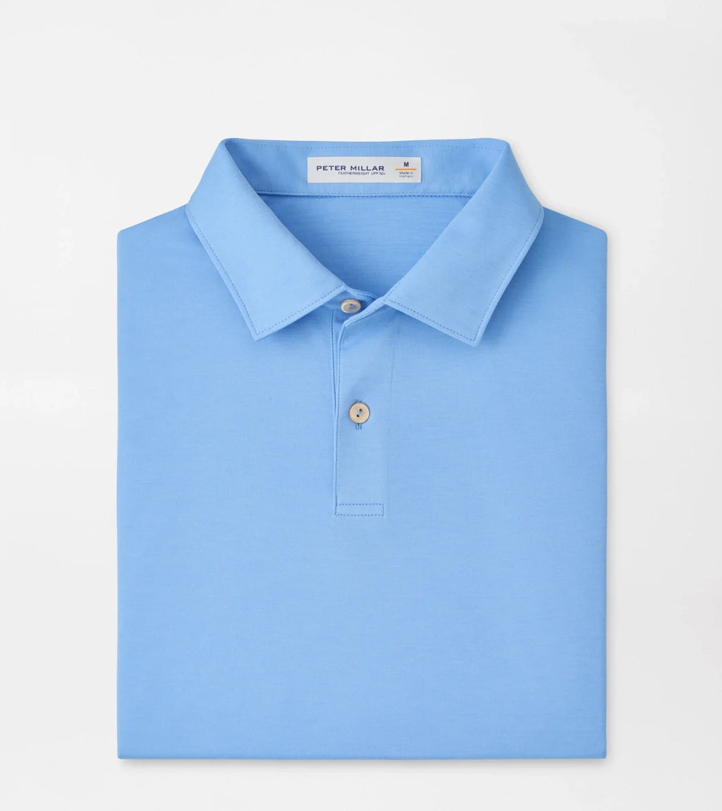 Peter Millar Men's Featherweight Melange Performance Polo
