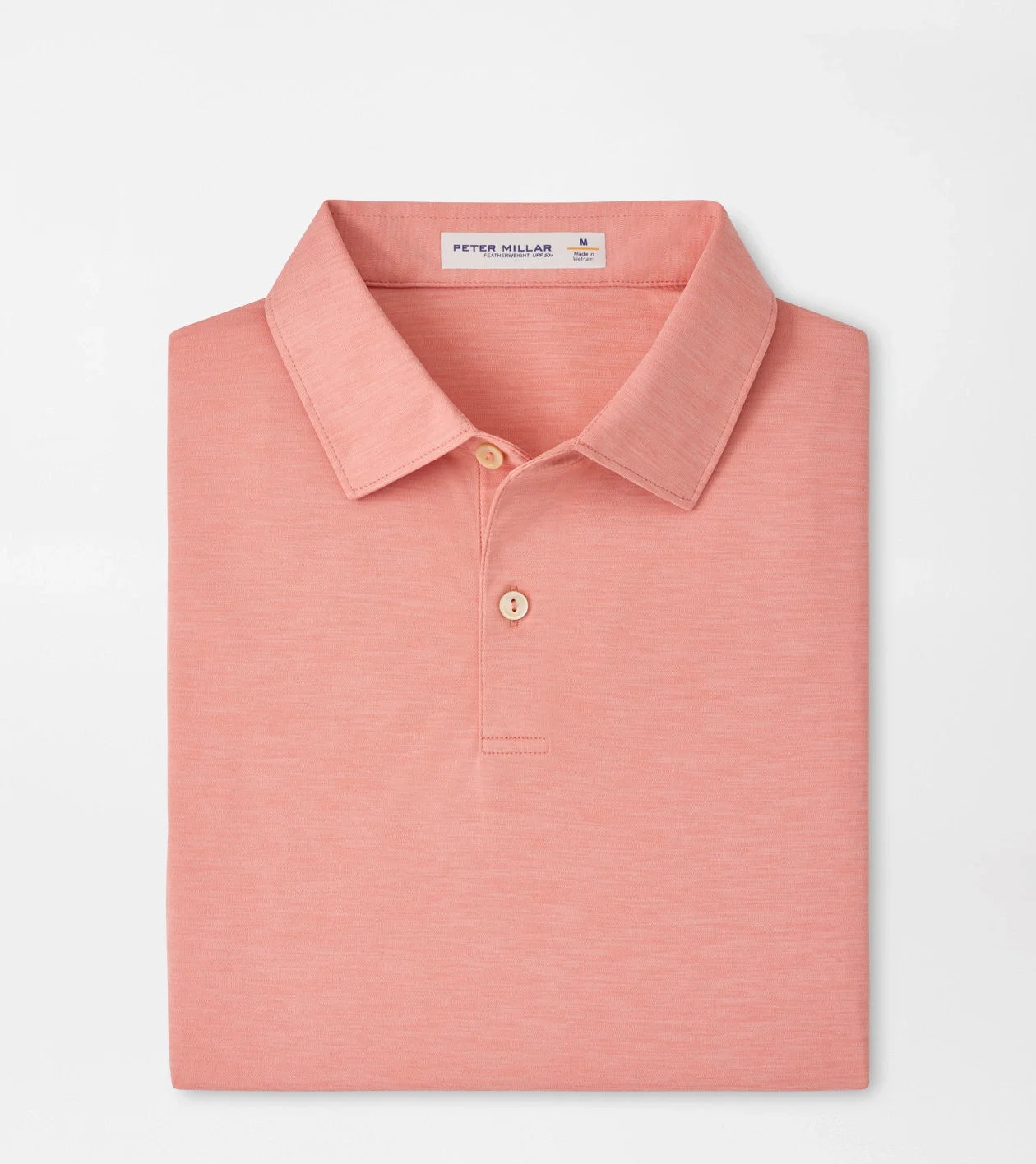 Peter Millar Men's Featherweight Melange Performance Polo