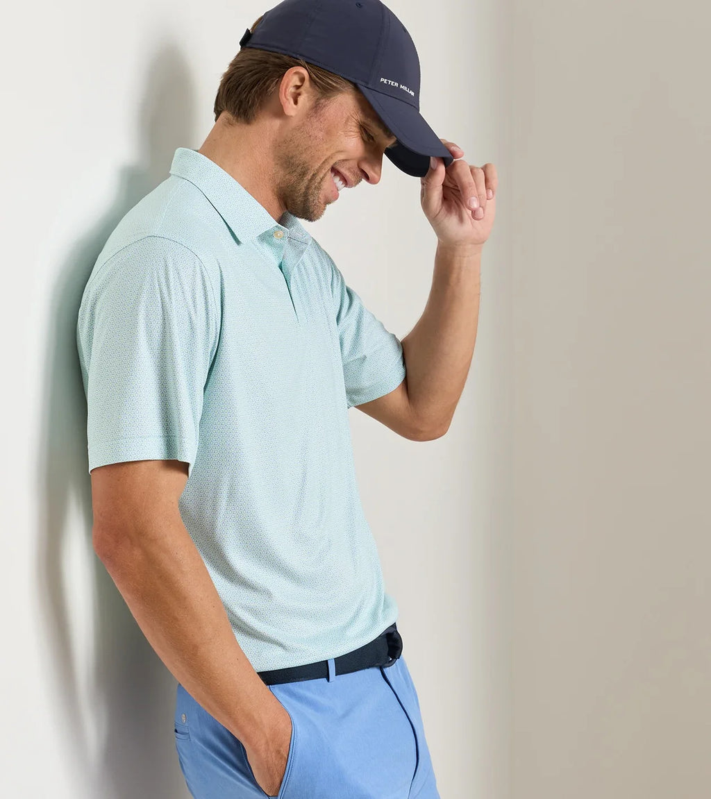 Peter Millar Featherweight Racquet Club Performance Polo