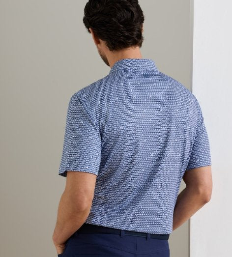 Peter Millar Men's On The Half Shell Performance Jersey Polo