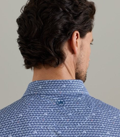 Peter Millar Men's On The Half Shell Performance Jersey Polo