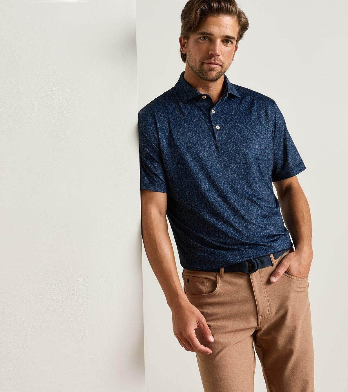 Peter Millar Men's Winning Play Performance Jersey Polo