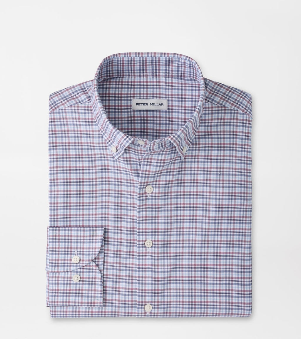 Peter Millar Men's Wayne Performance Twill Sport Shirt