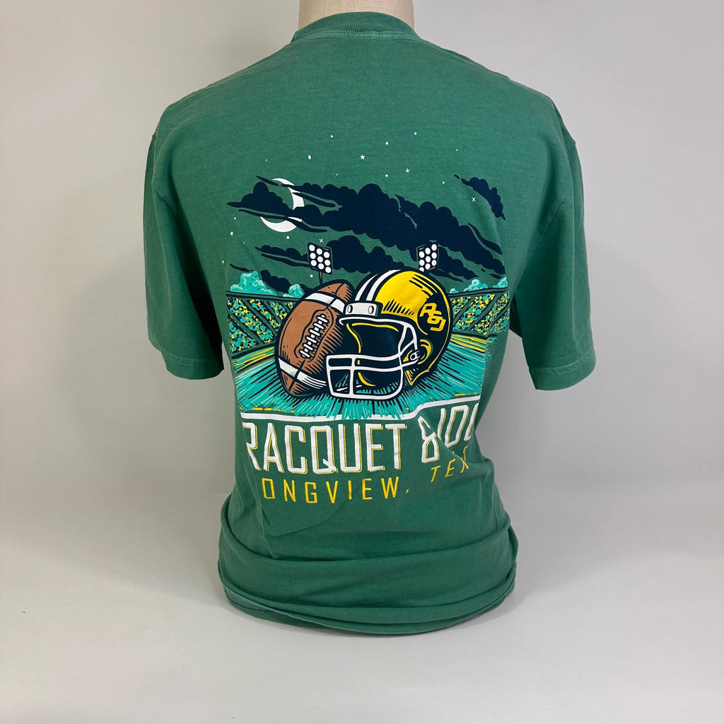 Racquet & Jog Specialty Football Tee