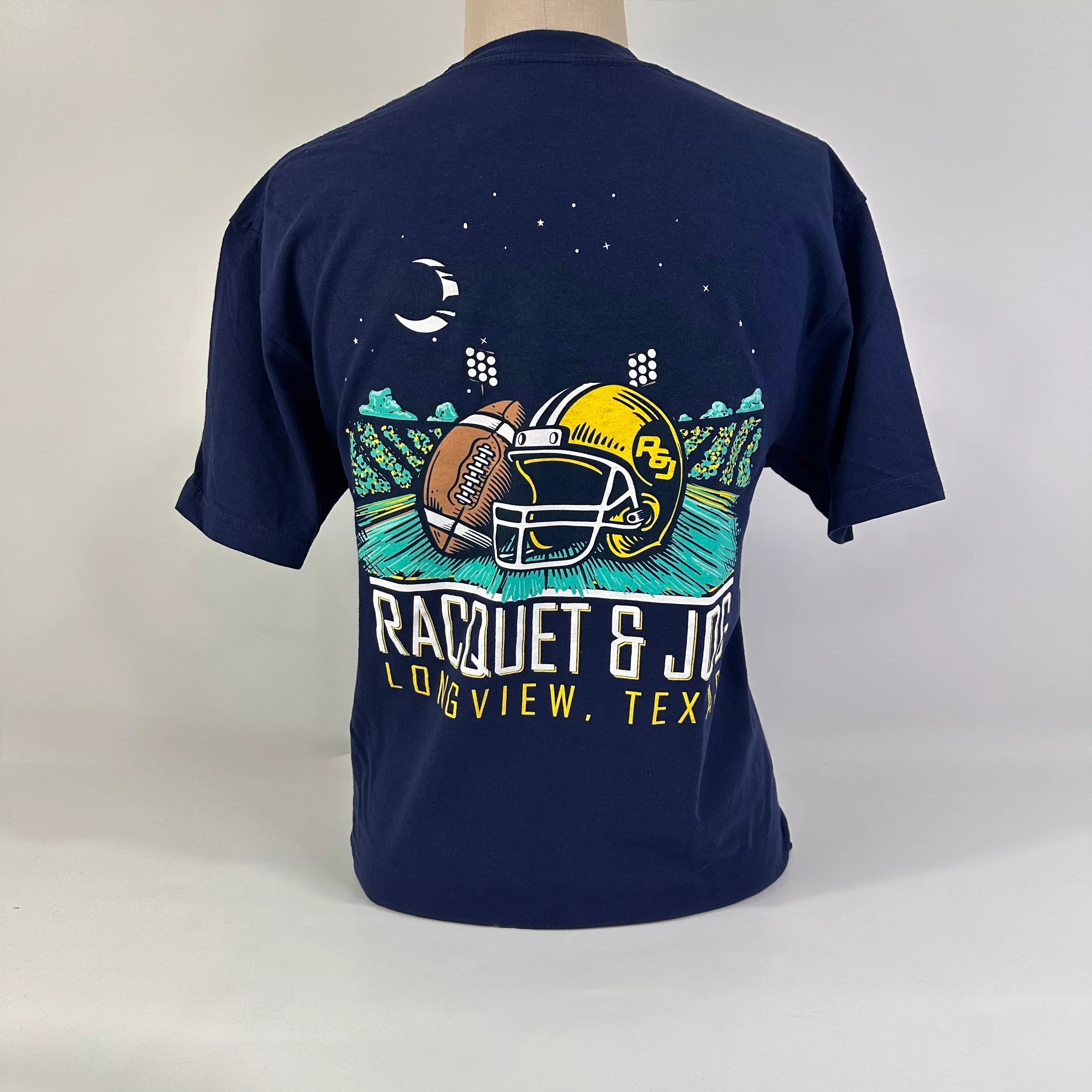 Racquet & Jog Specialty Football Tee