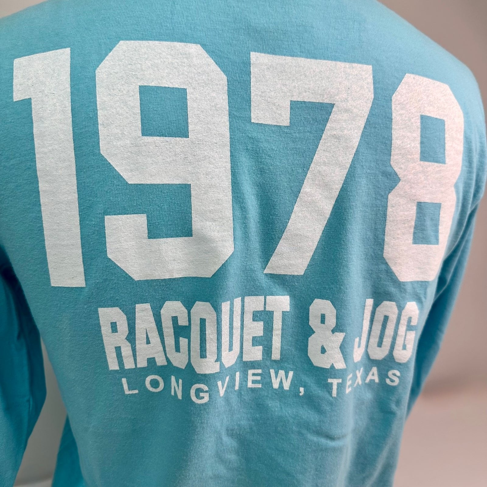 Racquet & Jog Old School Long Sleeve '78 Tee