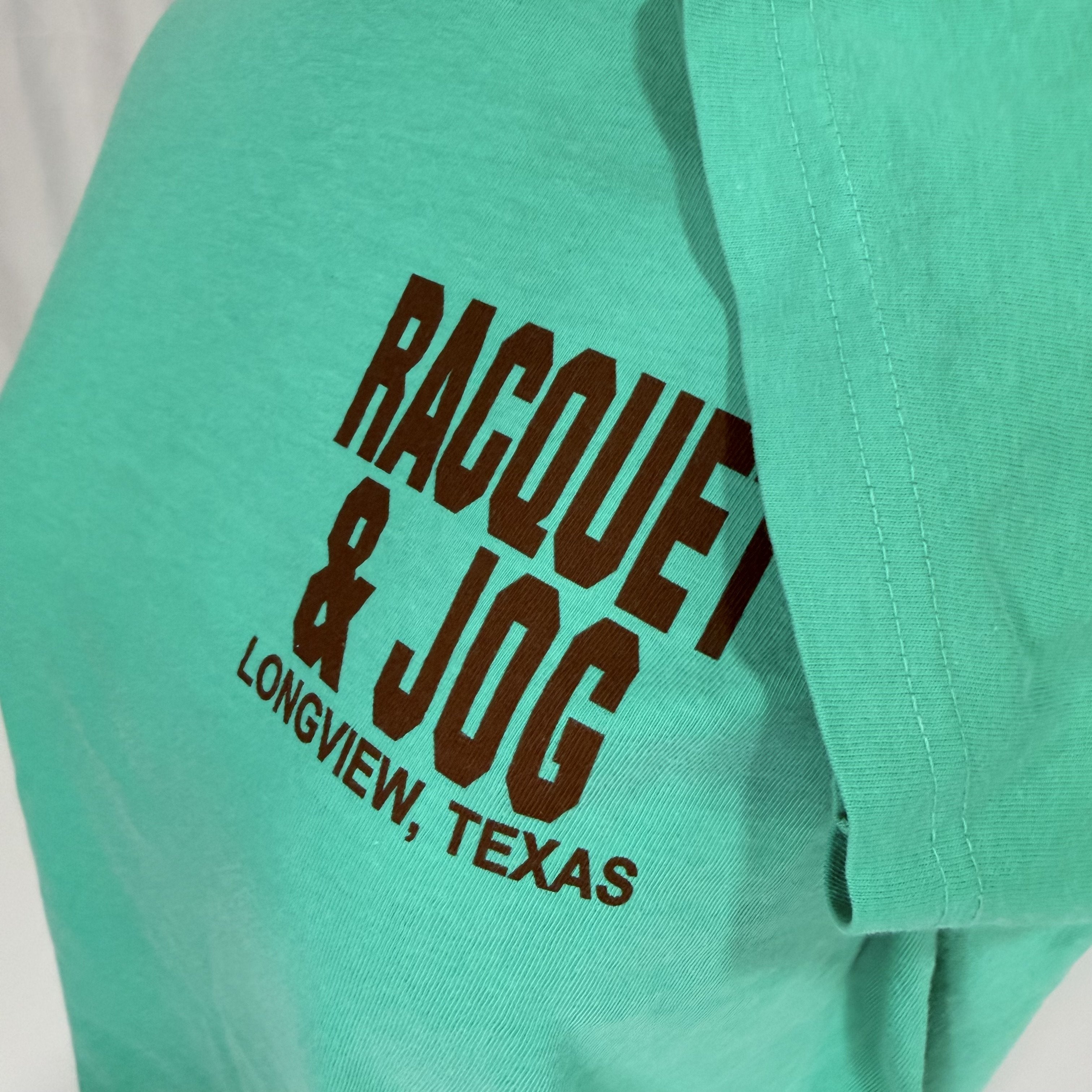 Racquet & Jog Old School Cowprint Tee