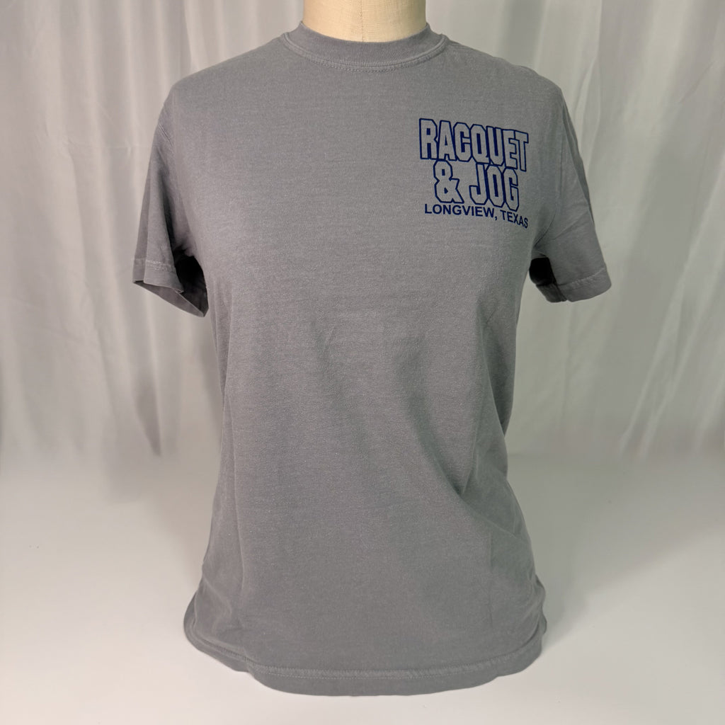 Racquet & Jog Old School Outline Tee