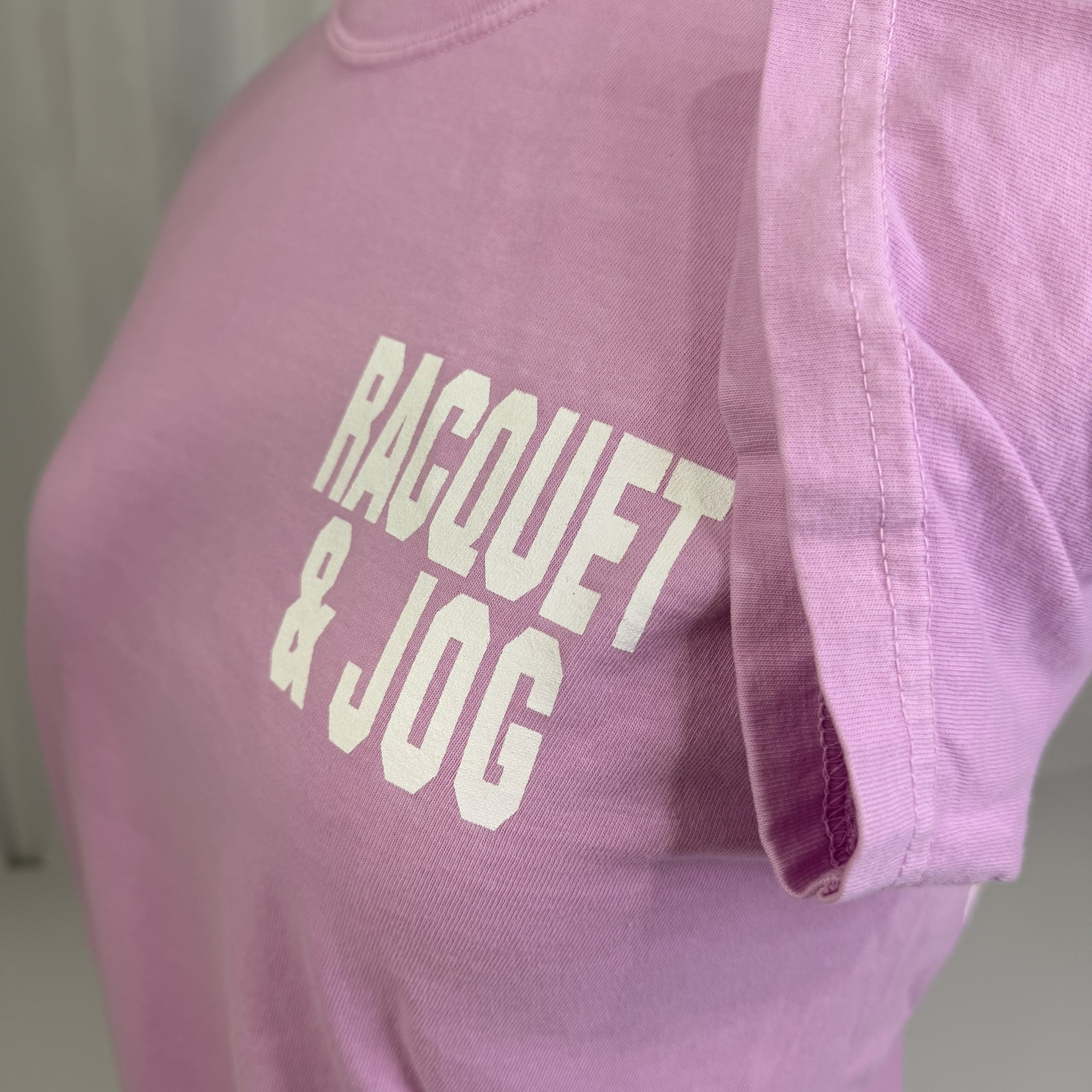 Racquet & Jog Old School Beach W/Crab Tee