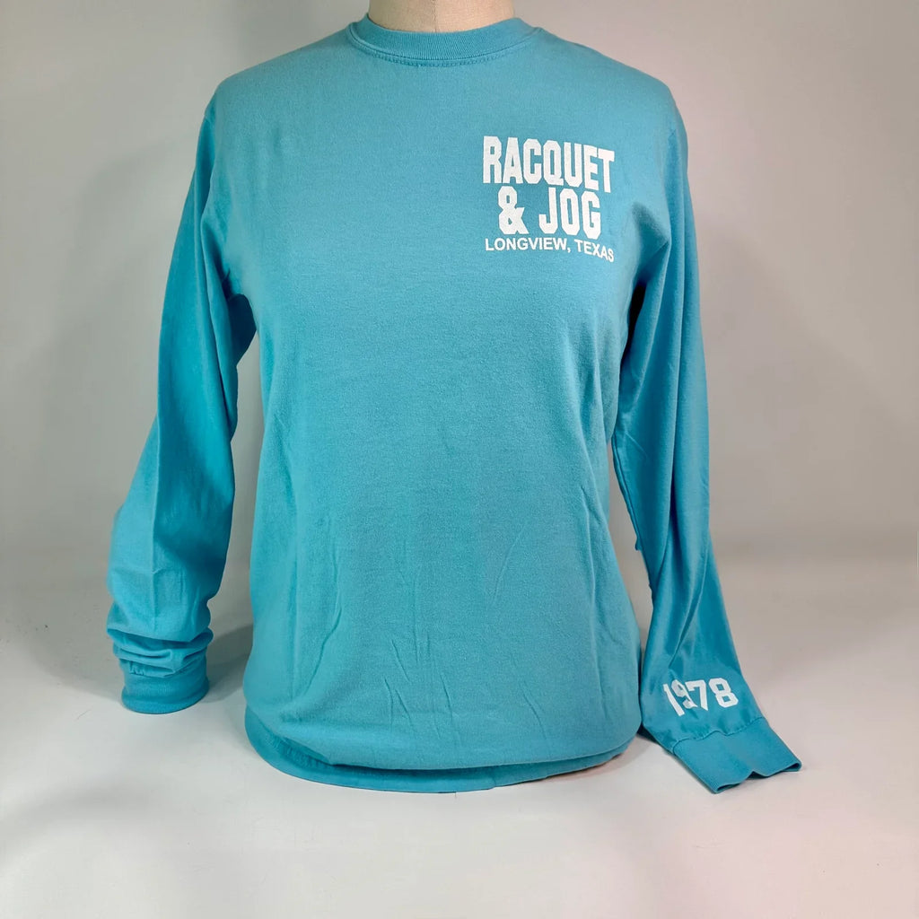 Racquet & Jog Old School Long Sleeve '78 Tee