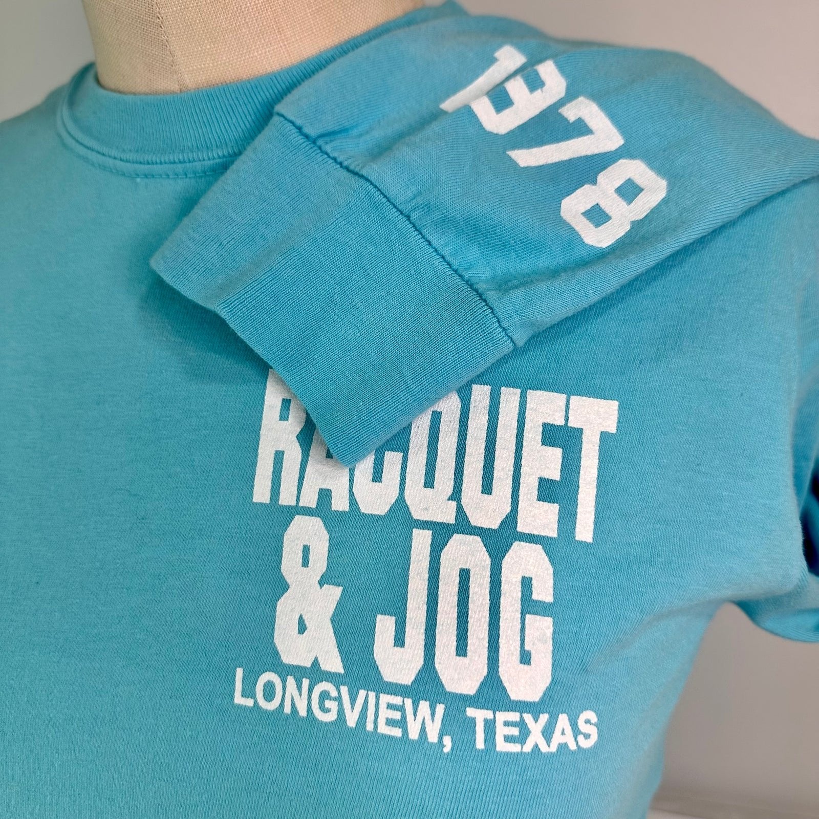 Racquet & Jog Old School Long Sleeve '78 Tee